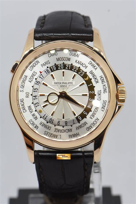 patek philippe world time rose gold